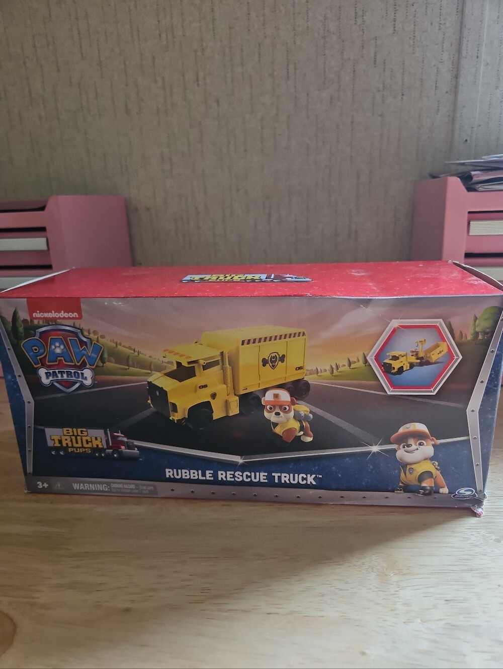 Paw Patrol Big Truck Pups Rubble Rescue Truck: NEW